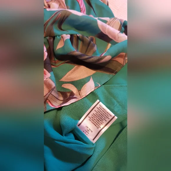 Portmans green floral mini dress - Picture 7 of 9